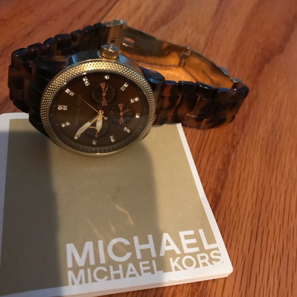 Michael Kors Brown Gold Watch